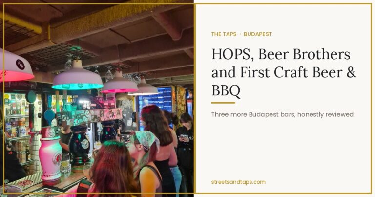 HOPS, Beer Brothers and First Craft Beer and BBQ post cover