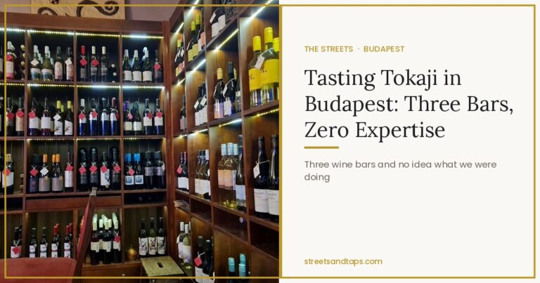 Tasting Tokaji in Budapest post cover