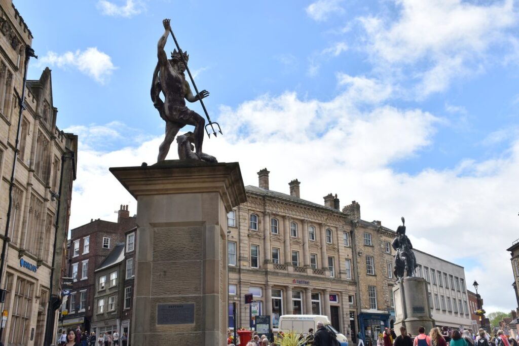 Neptune statue in the Market Place