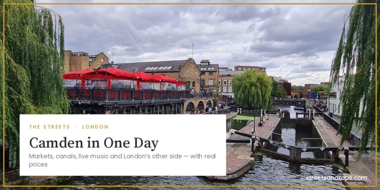 Camden in One Day — a guide to Camden Market, the Regent’s Canal, live music and prices