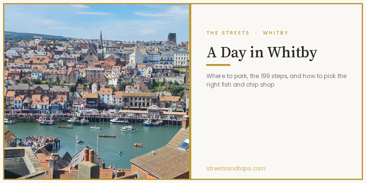 How to Spend a Day in Whitby: Our Walking Route from the Abbey to the Beach