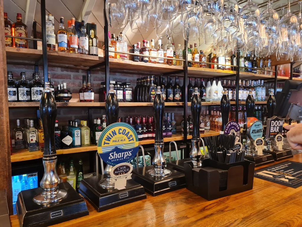 A few decent craft beers hiding in a separate section, Abbey Wharf